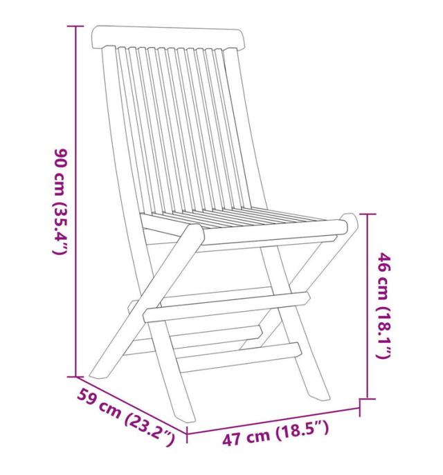 vidaXL 5点セット ガーデンダイニングセット チーク無垢材 家具 アウトドア家具 アウトドアテーブル(代引不可)【送料無料】_10