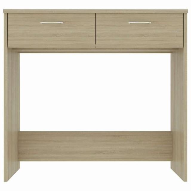 vidaXL デスク ソノマオーク 80x40x75cm パーティクルボード 家具 オフィス家具 デスク【送料無料】