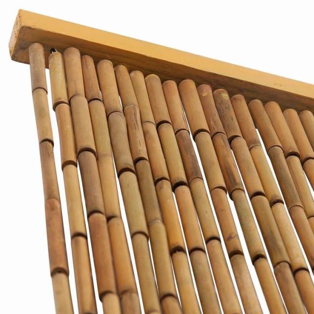 vidaXL ドアカーテン バンブー 90x200cm ホーム&ガーデン デコレーション 窓用品 ウィンドウスクリーン【送料無料】_3