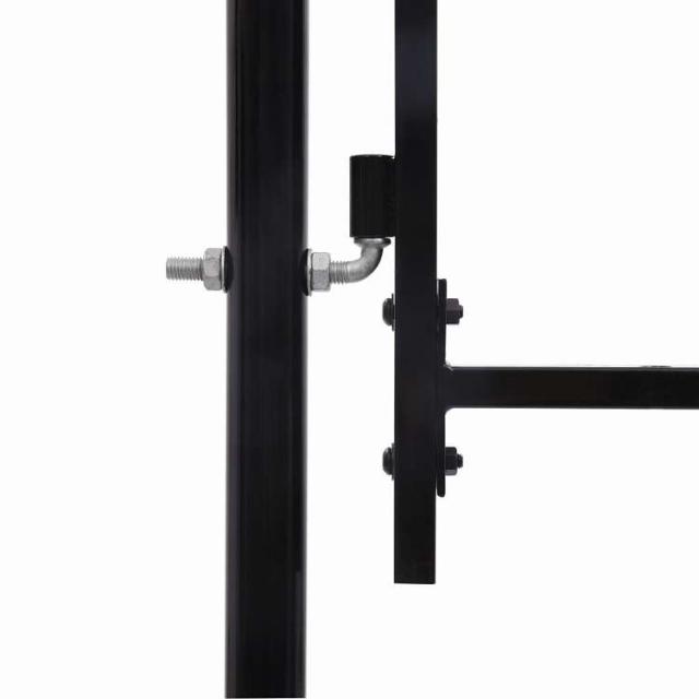 vidaXL ダブルドアフェンスゲート スピアトップ付き 300x150cm ハードウェア フェンス&amp;バリア ゲート【送料無料】_2