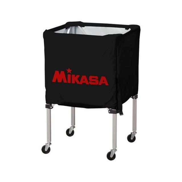 ミカサ(MIKASA) 器具 ボールカゴ 箱型・小(フレーム・幕体・キャリーケース3点セット) BCSPSS 【カラー】ブラック【送料無料】の通販は