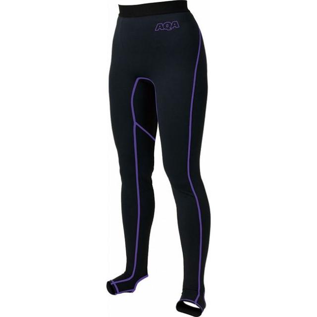 AQA(アクア) UVスノーケリング トレンカレディース KW4608 【カラー】ブラック×パープルブルー 【サイズ】L【送料無料】の通販は 5,670円