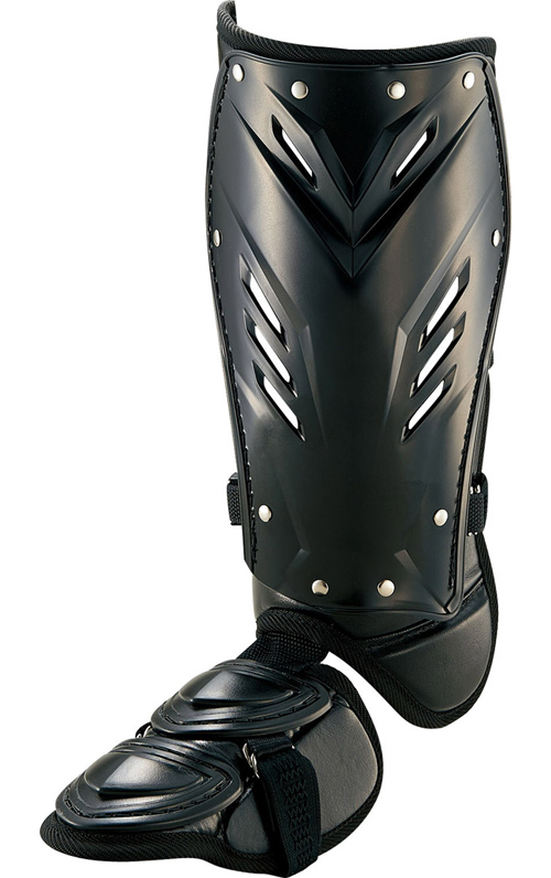 ZETT(ゼット) 打者用 レッグガード 左打者用 BLL2095R 【カラー】ブラック【送料無料】