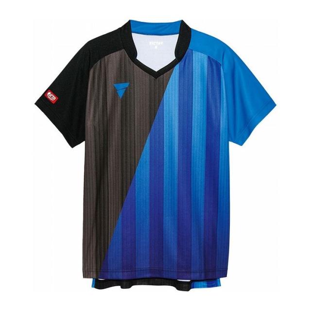 VICTAS(ヴィクタス) VICTAS V‐GS053 ユニセックス ゲームシャツ 31466 【カラー】BL 【サイズ】2XS【送料無料】