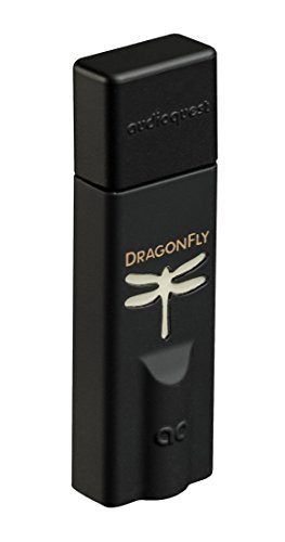 お得！送料無料】 AudioQuest ヘッドホンアンプ・DAC DragonFly Black