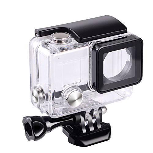 【お得！送料無料】 Suptig Case 防水ケースCompatible for Gopro Hero 4 Hero 3 Hero  3+防水ハウジング水中ケース防水147ft（45m）｜au PAY マーケット