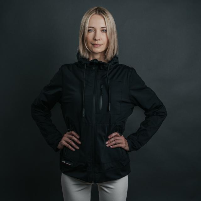 GRAPHENE-X グラフェンX Reversible Hoodie（Womens）  レディース アウター パーカー リバーシブル フーディー オールシーズン 日常 毎日 通勤 アウトドア スポーツ ウォーキング 黒 ブラック 大きいサイズ 防寒 断熱