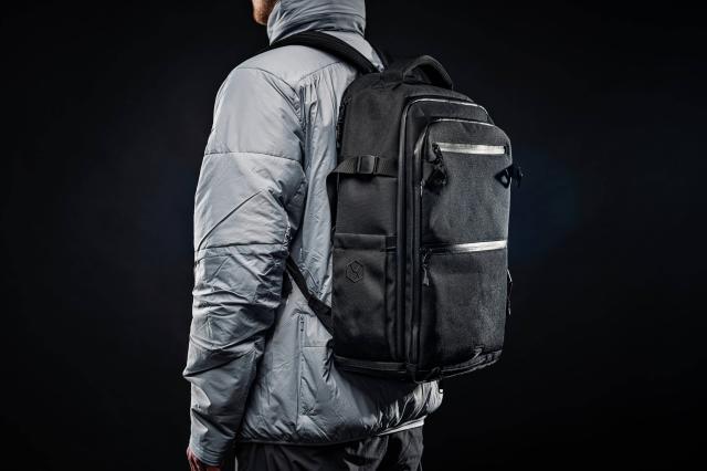 GRAPHENE-X グラフェンX LIMITLESS Backpack 25L リュック リュックサック バッグ カバン バックパック メンズ 日常 通勤 ビジネス スポーツ アウトドア 登山 キャンプ 大容量 25L 黒 ブラック 軽量 頑丈 耐候 撥