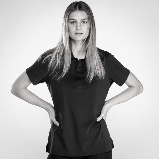 GRAPHENE-X グラフェンX All Rounder Polo Shirt (Women)  レディース シャツ ポロシャツ アウター アウトドア スポーツ 黒 ブラック 日常 通勤 大きいサイズ サイクリング 吸湿 速乾 通気性 抗菌 UVカット