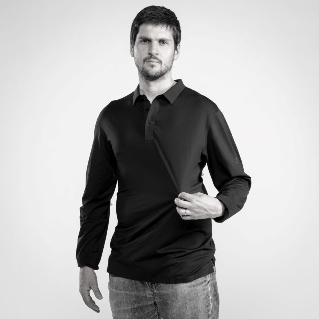 GRAPHENE-X グラフェンX All Rounder Polo Shirt Long Sleeve（Men） メンズ アウター シャツ ポロシャツ アウトドア スポーツ 長袖 ロ