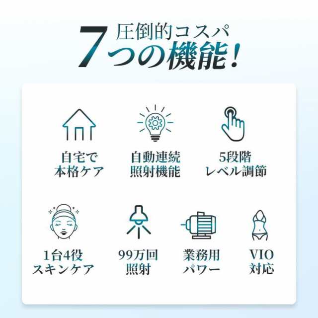 脱毛器 IPL光脱器 永久脱毛 家庭用脱毛器 自動照射 レーザー vio対応 メンズ レディース 脇 腕 足 背中 全身用 LED液晶 全身適用 脱毛器レーザー 脱毛機 男女兼用 プレゼント_1