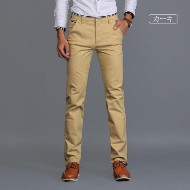 スラックス ゴルフパンツ メンズ 秋 春 おしゃれ チノパン スキニーパンツ ストレッチ カジュアル ビジネス ゴルフパンツ スリム テーパーフィット スラックス チノパン メンズ スラックス パンツ 秋 冬 春 夏 ゴルフ テーパード