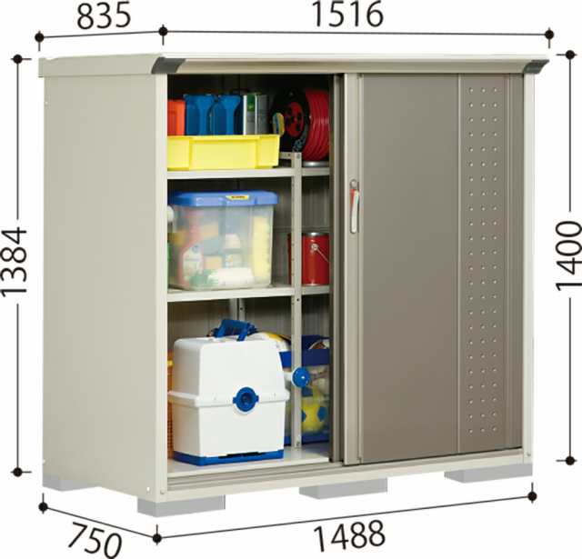 タクボ物置 ＧＰ−１３５Ｄ  グランプレステージジャンプ  配送のみ 送料無料 屋外 物置 - 2