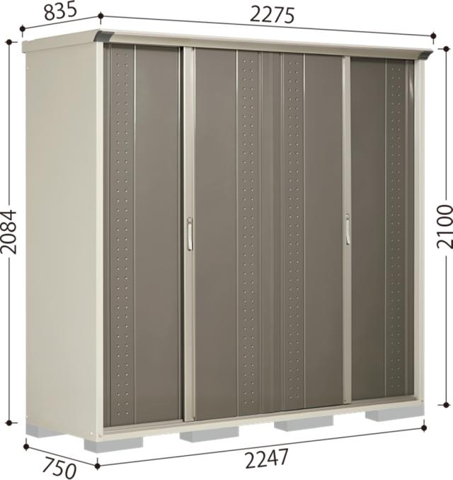 タクボ物置 ＧＰ−２２７ＨＦ  グランプレステージジャンプ  棚無しタイプ   配送のみ 送料無料 屋外 物置の通販は 66,066円