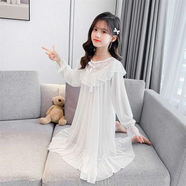 バスローブ 売れ筋商品|||ドレス パジャマ ロング 長袖 レース レディース Amazon.co.jp: JJZXD メッシュパジャマの女性春オフショルダー