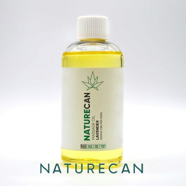 NATURECAN ネイチャーカン CBDラベンダーマッサージオイル100ml 500mg