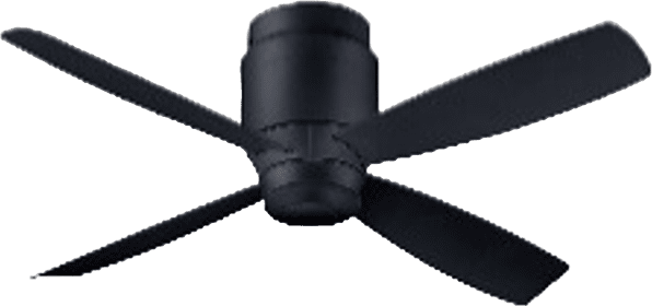 Panasonic シーリングファン 羽根径90cm リモコン同梱 F-V903C-K（ブラック）