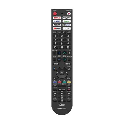 SHARP 　テレビ用　リモコン　0106380602の通販は