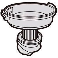 SHARP  掃除機用　カップカバー（筒型フィルター付き）（217 344 0043）の通販は