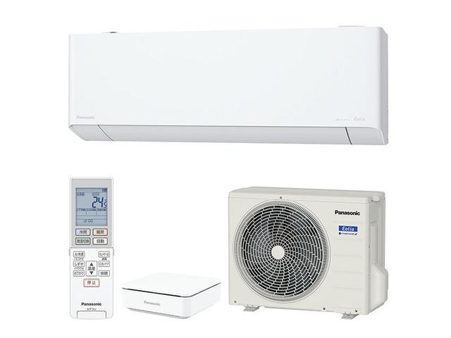 Panasonic インバーター冷暖房除湿タイプ　ルームエアコン CS-PX222D-W