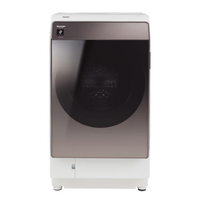 SHARP  ドラム式洗濯乾燥機  ES-WS14-TL (ブラウン系・左開き)