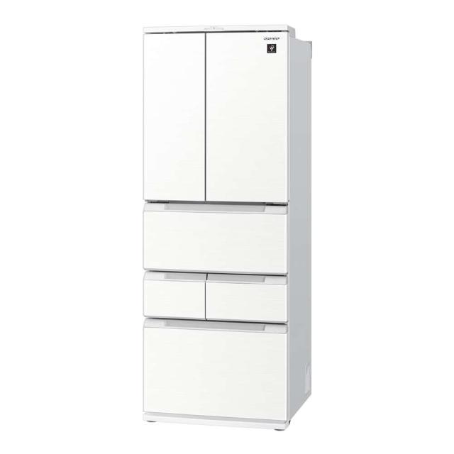 SHARP 冷蔵庫　SJ-MF43K-W　 プラズマクラスター429L フレンチドア(観音開き)
