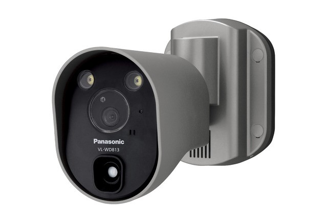 Panasonic センサーライト付屋外ワイヤレスカメラ VL-WD813K