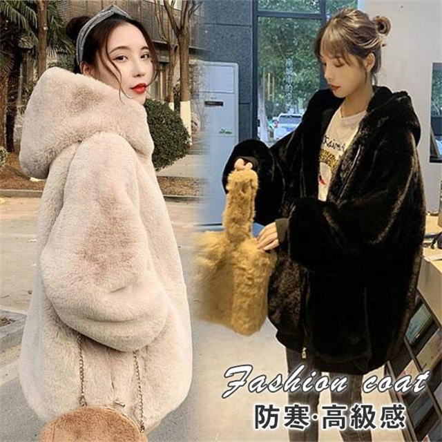 ブルゾン ボア もこもこ ボアジャケット レディース パーカー アウター