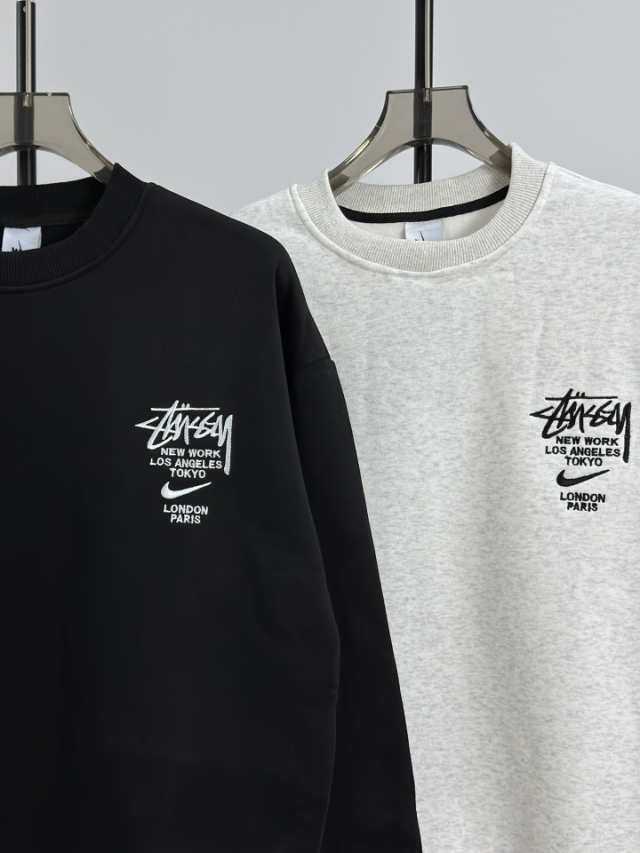 Nike x Stussy NRG BR Crew Fleece 共同ブランドのフリース・クルー ...