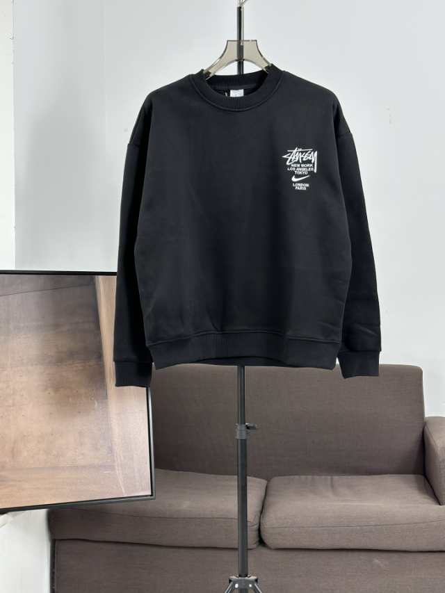 Nike x Stussy NRG BR Crew Fleece 共同ブランドのフリース・クルー ...