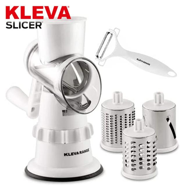 KLEVA SLICER KS-A3 マルチスライサークレバースライサー ピーラー付 ブランディングジャパン (R)