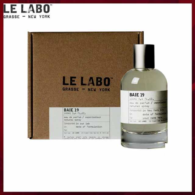 LE LABO ル ラボ BAIE 19 べ19 オードパルファム