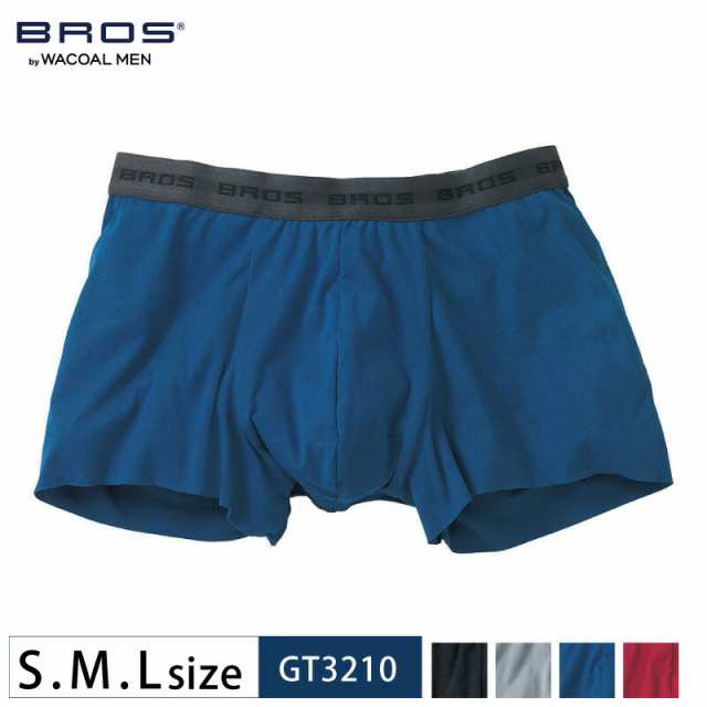 Bros by Wacoal Men NUDYZ GT3101 Men's Boxer Shorts, Waist Tape