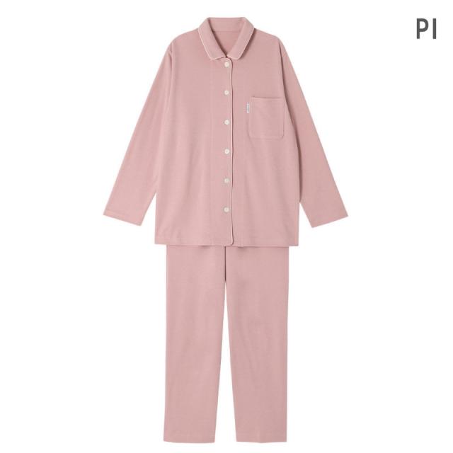 30％OFF ワコール wacoal レディース 睡眠科学 綿100% 長袖パジャマ あったか 10分袖 10分丈 上下セット 天綿 超長綿 (M・Lサイズ) YDW446 の通販は