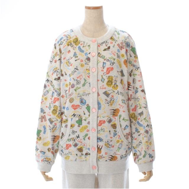 TUNIC チュニック エイトロック・TUNICキャラ 前開きパジャマ 全開