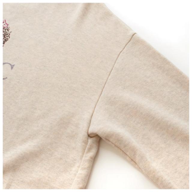 TUNIC チュニック トレーナー 鴨居キャラクター アフロ 綿100％ 鴨居