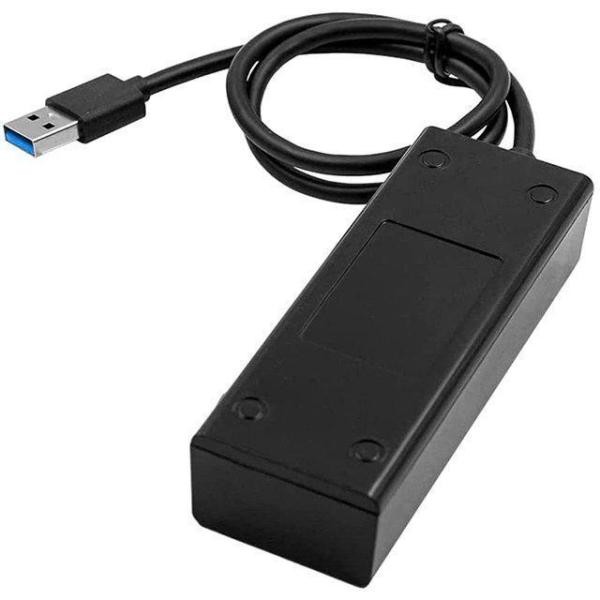 USBハブ PS4 PS5 Chromebook 対応 USB3.0 バスパワー USB3.0拡張 4in1 ...