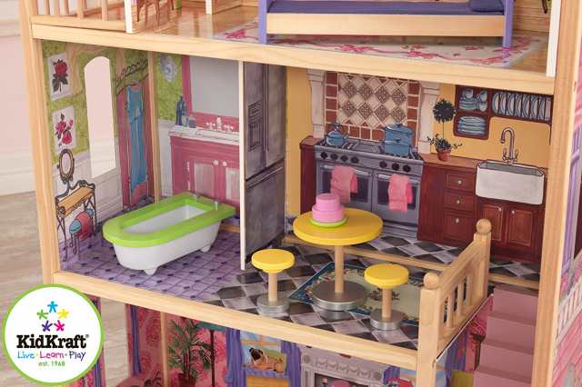 kidkraft kayla wooden dollhouse