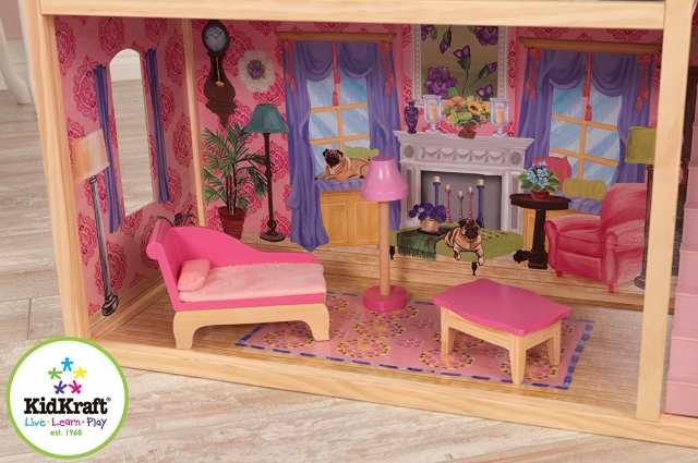 Kidkraft Kayla Dollhouse 木製ドールハウス アメリカ キッドクラフト社製 大型 ドールハウス キッドクラフトの通販はau Pay マーケット キャラメルカフェ