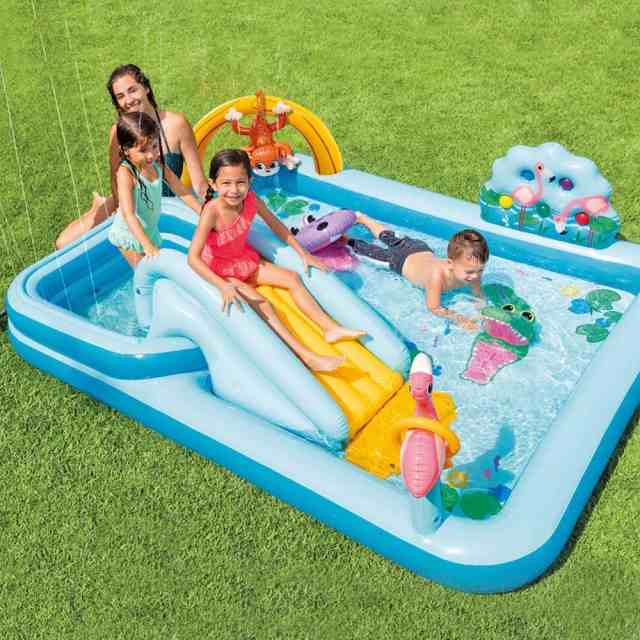 送料無料【costco コストコ】【INTEX インテックス】ジャングル アドベンチャー プレイセンター 子供 プール Jungle  adventure Play Centの通販はau PAY マーケット - キャラメルカフェ | au PAY マーケット－通販サイト