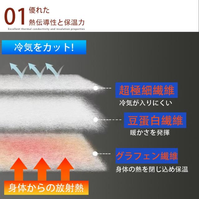 グラフェン布団 羽毛を超える 掛け布団 体温で発熱 Ofen正規品 遠赤外線 蓄熱 おしゃれ とろける 暖かい 軽い 布団 温める 冬用 秋用 快眠 寝具ダブル シングルロング 吸湿 静電気防止 抗菌防臭 防ダニ 洗える_8