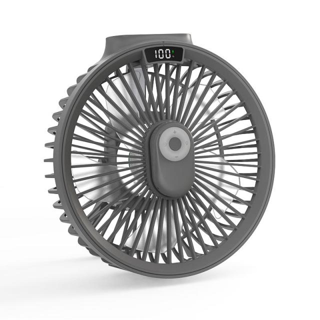 卓上扇風機 壁掛け 吊り下げ 扇風機 マグネットリモコン付き LED