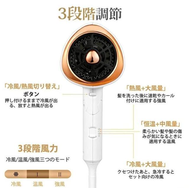 ヘアアイロンおまけ】ドライヤー ヘアドライヤー 人気 大風量 速乾