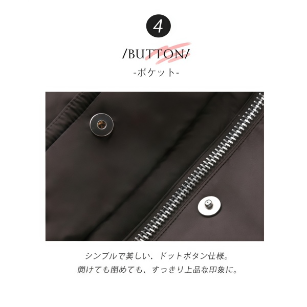 【 55%OFFクーポンを配布中！】 F-Daylight ロングダウンコート ダウンコート ダウンジャケット ロングダウン アウター 上着 ロングコート ファー レディース 70代 60代 50代 40代 ミセス 秋 冬 大きいサイズ 防寒 ロング丈 暖かい 黒 通勤 きれいめ 体型カバー 細見え_12
