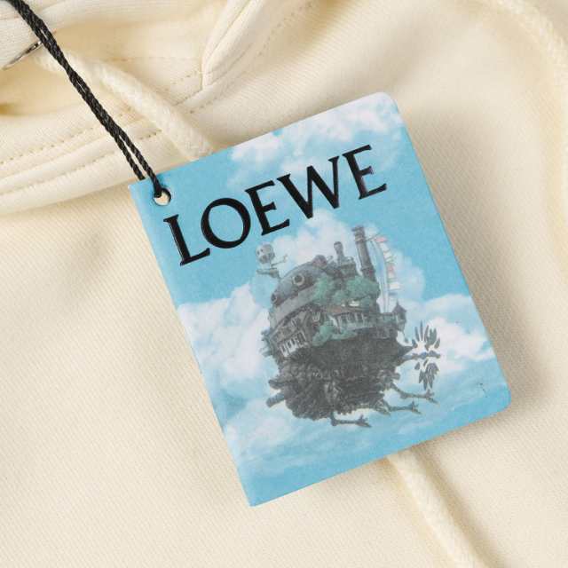 loewe ロエベ 23ss 春秋 ハウルの動く城 カルシファー ポケット 炎刺繍