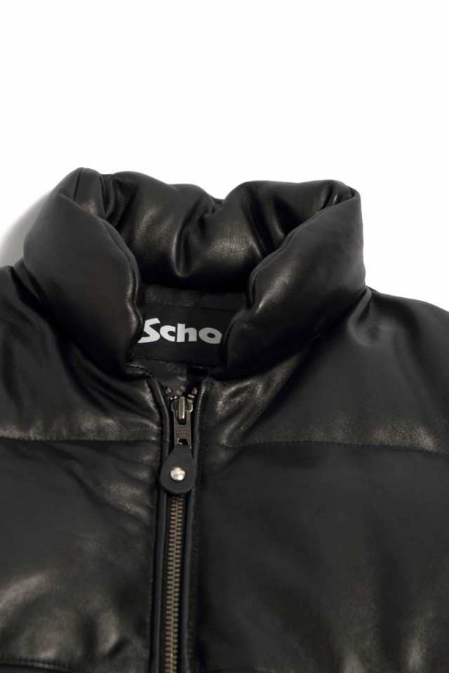 メンズ/Schott/ショット/LEATHER CLASSIC DOWN JACKET/レザー