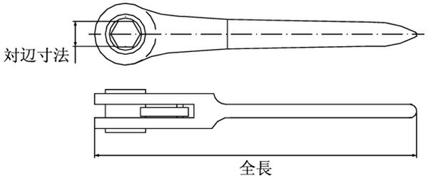 バックスノ:防爆ラチェットレンチ 型式:RBRH-19