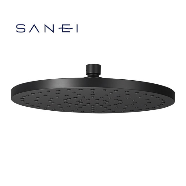 SANEI シャワーヘッド 回転シャワーヘッド エアEシャワー 節水 S1045F1-MDP 丸形 バスルーム