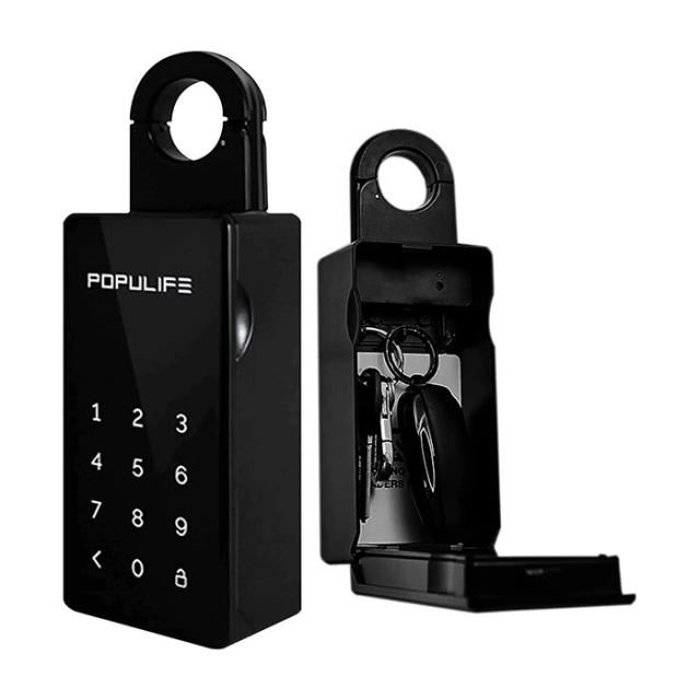 キーボックス POPULIFE ポピュライフ スマートキーボックス セキュリティ 鍵紛失 持ち忘れ 防止 スマホ連携 Bluetooth 送料無料_1