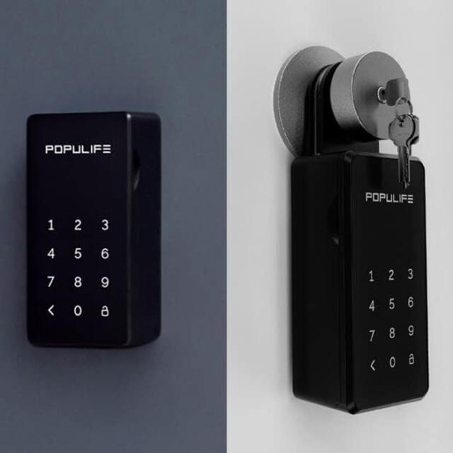 キーボックス POPULIFE ポピュライフ スマートキーボックス セキュリティ 鍵紛失 持ち忘れ 防止 スマホ連携 Bluetooth 送料無料_3